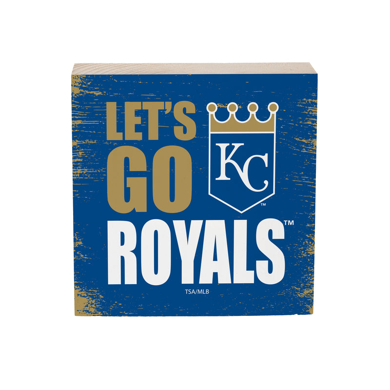 Kansas City Royals Plock, Down Home Fans, 6x6