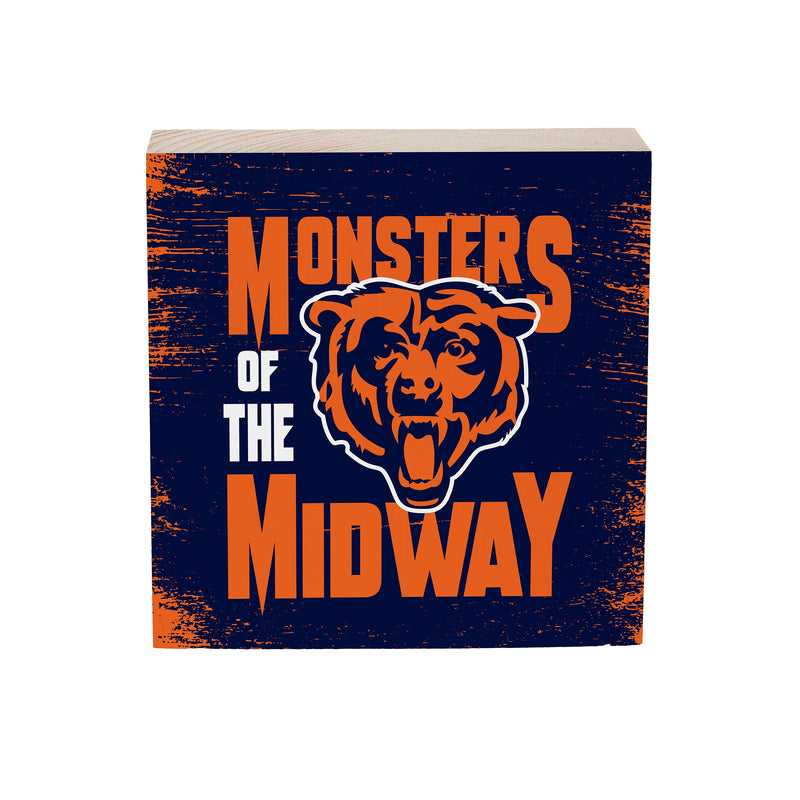 Chicago Bears Plock, Down Home Fans, 6x6
