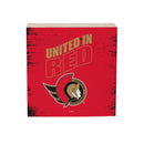 Ottawa Senators Plock, Down Home Fans, 6x6