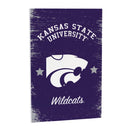 Kansas State University Wood Wall Sign, 16x24