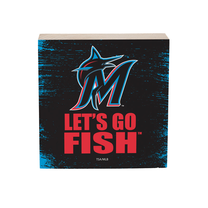 Miami Marlins Plock, Down Home Fans, 6x6