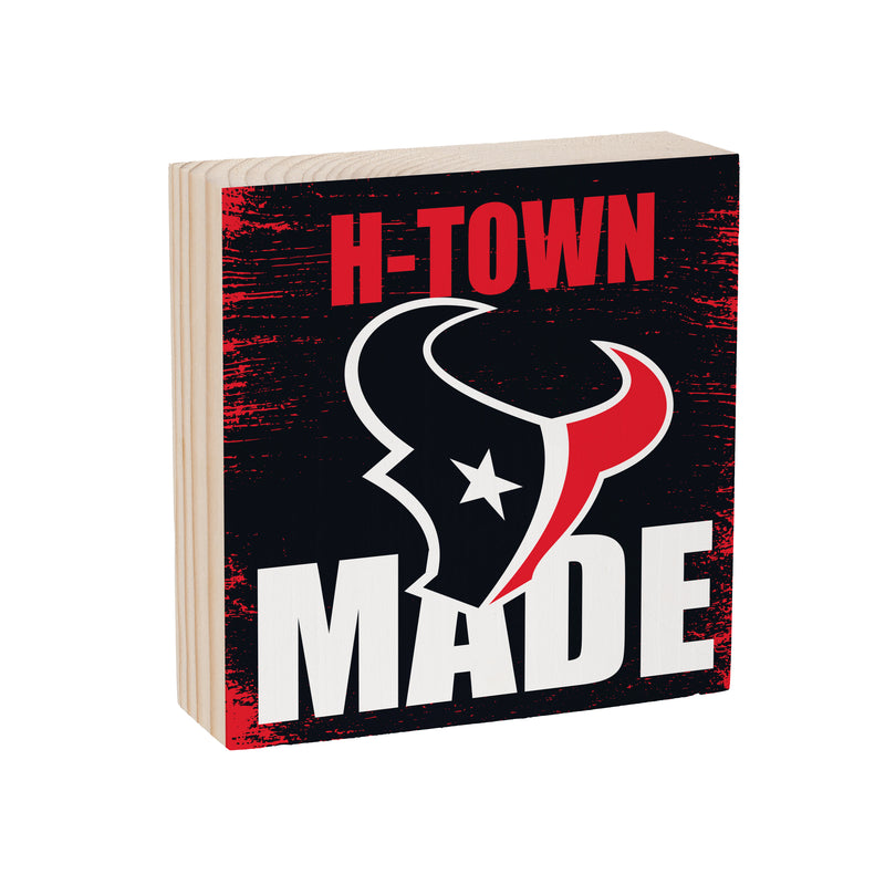 Houston Texans Plock, Down Home Fans, 6x6