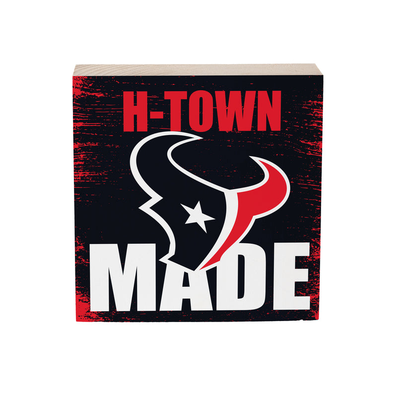 Houston Texans Plock, Down Home Fans, 6x6
