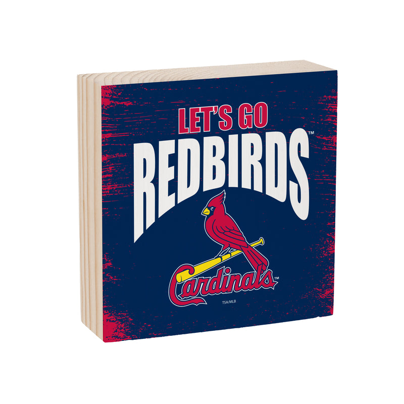 St Louis Cardinals Plock, Down Home Fans, 6x6