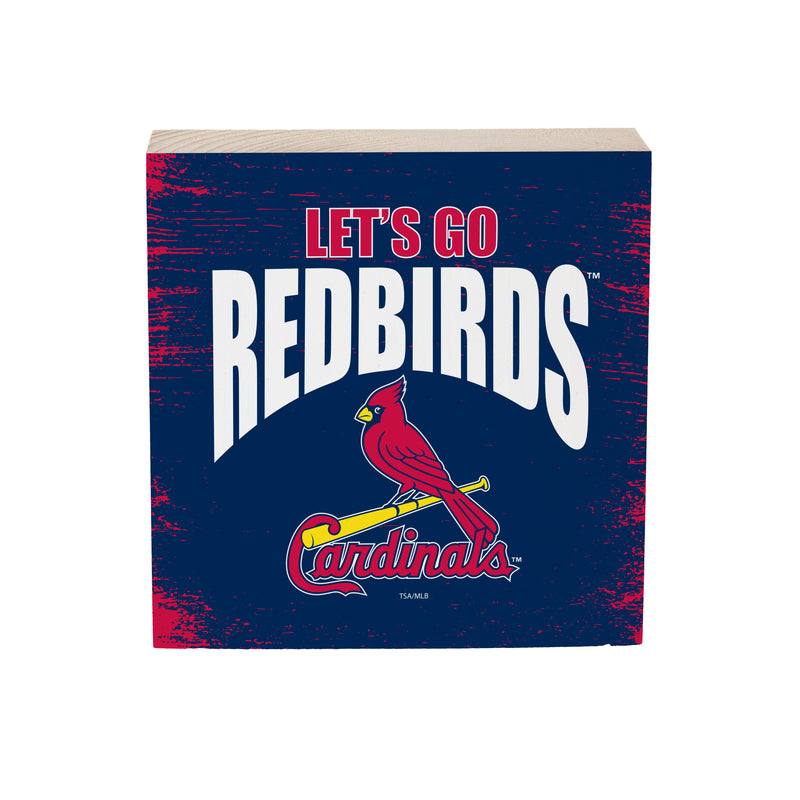 St Louis Cardinals Plock, Down Home Fans, 6x6