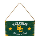 Baylor University Wood Wall Sign, 6x11