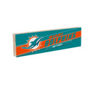 Miami Dolphins Mantle Sign, Down Home Fans, 5x18