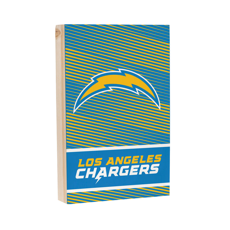 Los Angeles Chargers Plock, Down Home Fans, 8x12