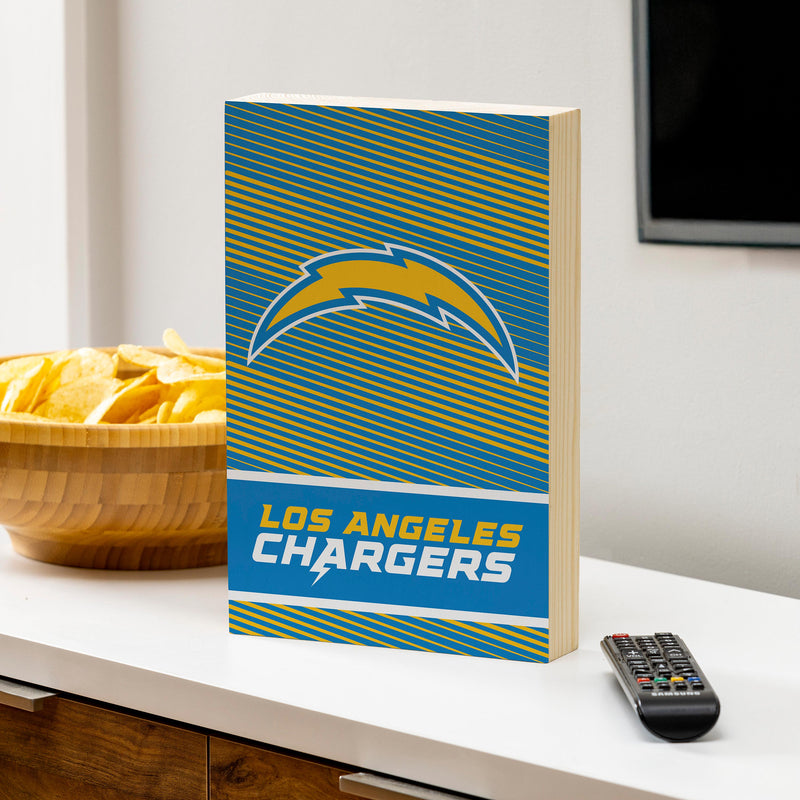 Los Angeles Chargers Plock, Down Home Fans, 8x12