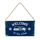 Seattle Seahawks Wood Wall Sign, 6x11