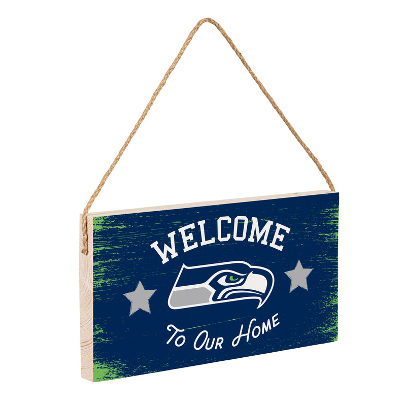 Seattle Seahawks Wood Wall Sign, 6x11