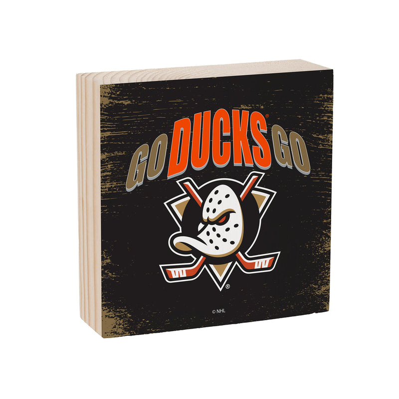 Anaheim Ducks Plock, Down Home Fans, 6x6