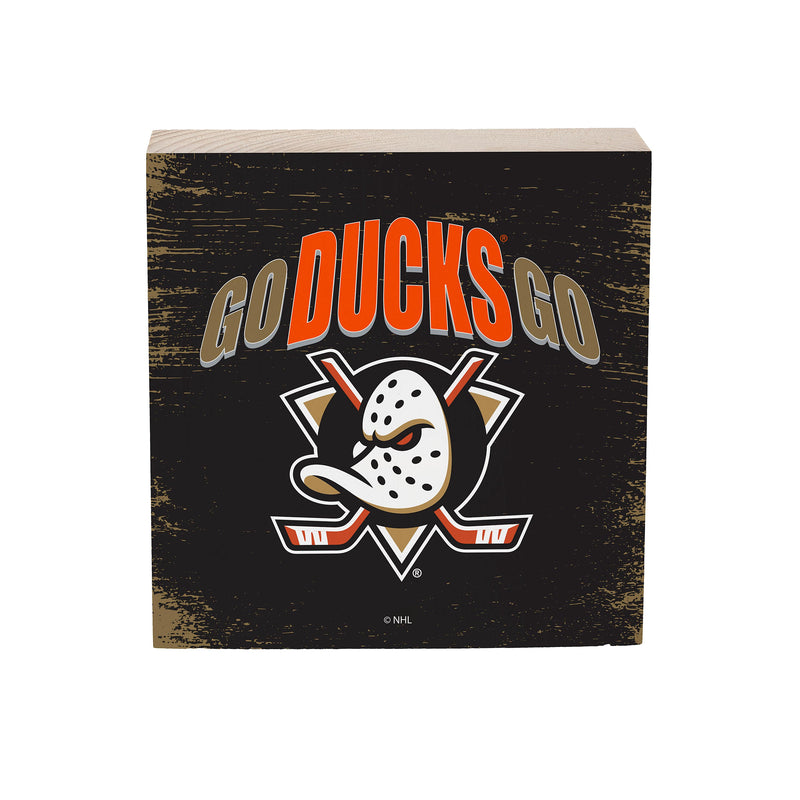 Anaheim Ducks Plock, Down Home Fans, 6x6