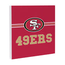 San Francisco 49ers Wood Wall Sign, 12x12
