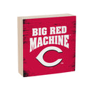 Cincinnati Reds Plock, Down Home Fans, 6x6