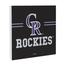 Colorado Rockies Wood Wall Sign, 12x12