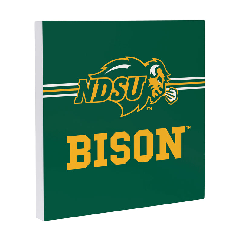 North Dakota State University Wood Wall Sign, 12x12