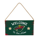 Minnesota Wild Wood Wall Sign, 6x11