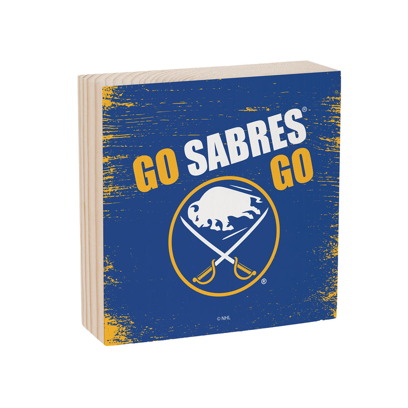 Buffalo Sabres Plock, Down Home Fans, 6x6