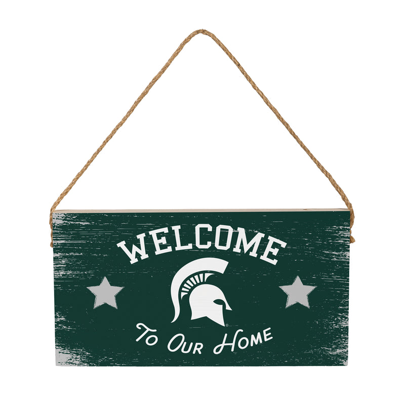 Michigan State University Wood Wall Sign, 6x11