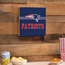 New England Patriots Wood Wall Sign, 12x12