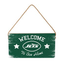 New York Jets Wood Wall Sign, 6x11