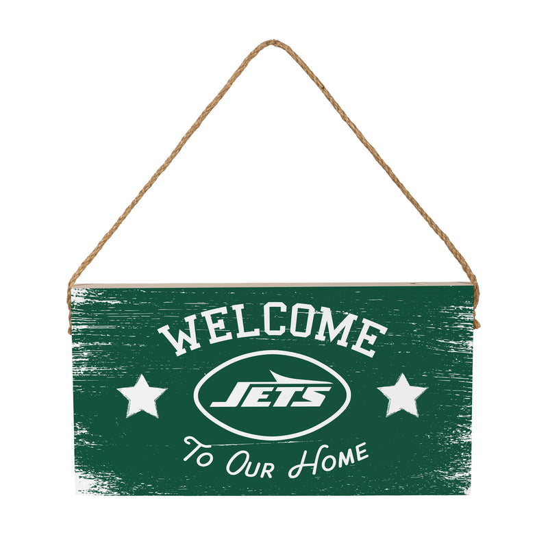New York Jets Wood Wall Sign, 6x11