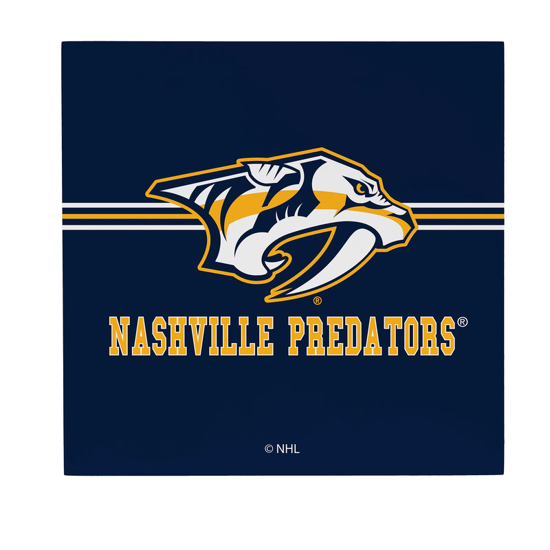 Nashville Predators Wood Wall Sign, 12x12