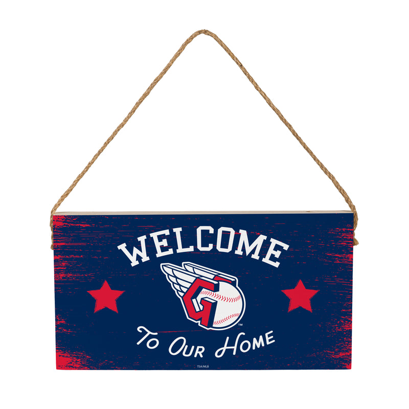 Cleveland Guardians Wood Wall Sign, 6x11