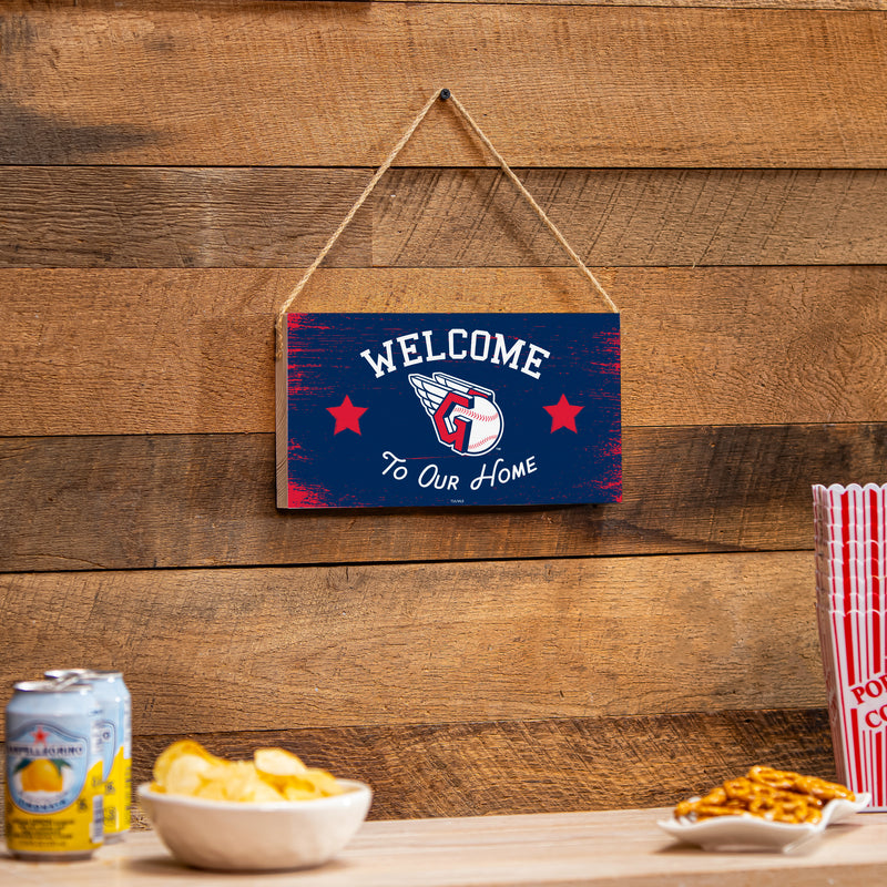 Cleveland Guardians Wood Wall Sign, 6x11