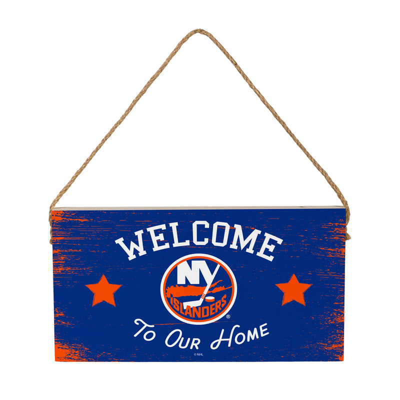 New York Islanders Wood Wall Sign, 6x11