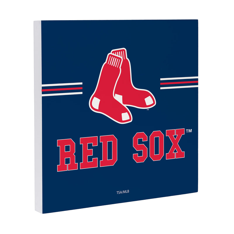 Boston Red Sox Wood Wall Sign, 12x12