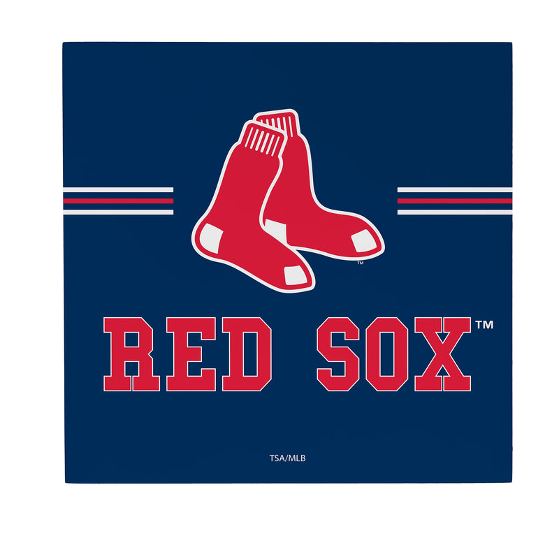 Boston Red Sox Wood Wall Sign, 12x12