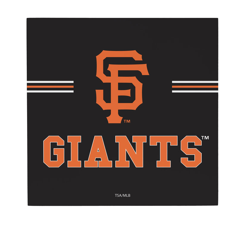 San Francisco Giants Wood Wall Sign, 12x12