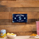 Seattle Kraken Wood Wall Sign, 6x11