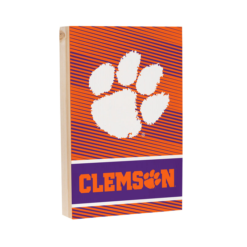 Clemson University Plock, Down Home Fans, 8x12