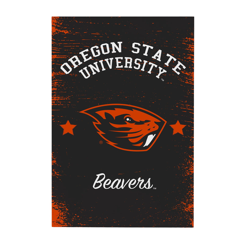 Oregon State University Wood Wall Sign, 16x24