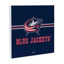 Columbus Blue Jackets Wood Wall Sign, 12x12