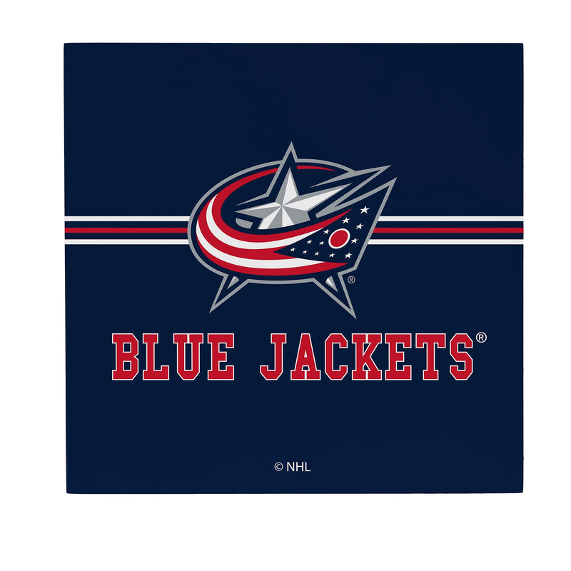 Columbus Blue Jackets Wood Wall Sign, 12x12