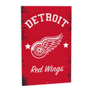 Detroit Red Wings Wood Wall Sign, 16x24