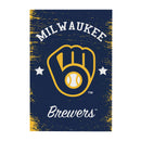 Milwaukee Brewers Wood Wall Sign, 16x24
