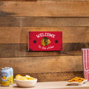 Chicago Blackhawks Wood Wall Sign, 6x11