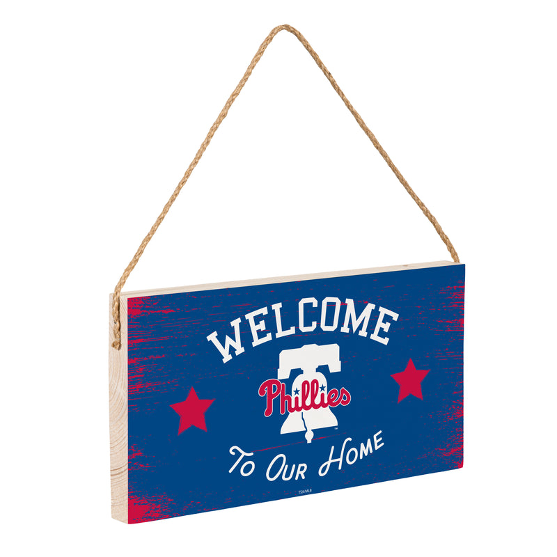 Philadelphia Phillies Wood Wall Sign, 6x11