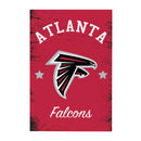 Atlanta Falcons Wood Wall Sign, 16x24