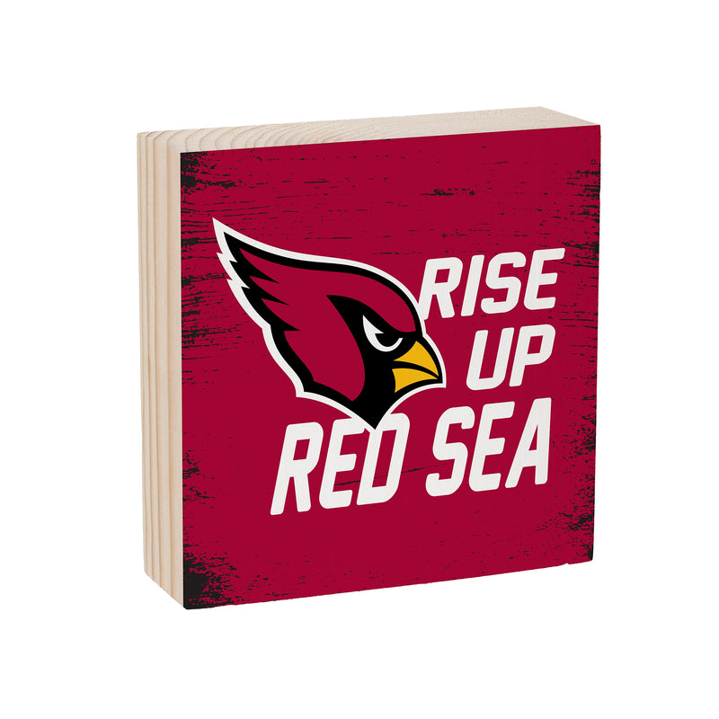 Arizona Cardinals Plock, Down Home Fans, 6x6