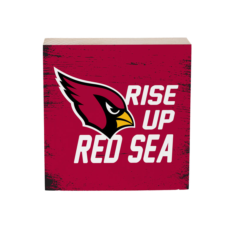 Arizona Cardinals Plock, Down Home Fans, 6x6