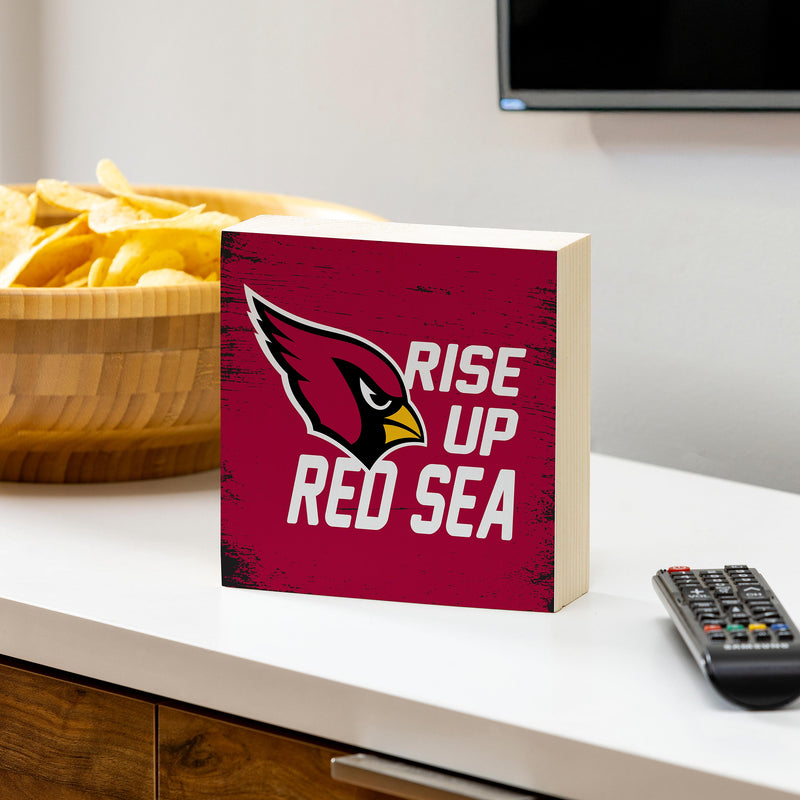 Arizona Cardinals Plock, Down Home Fans, 6x6