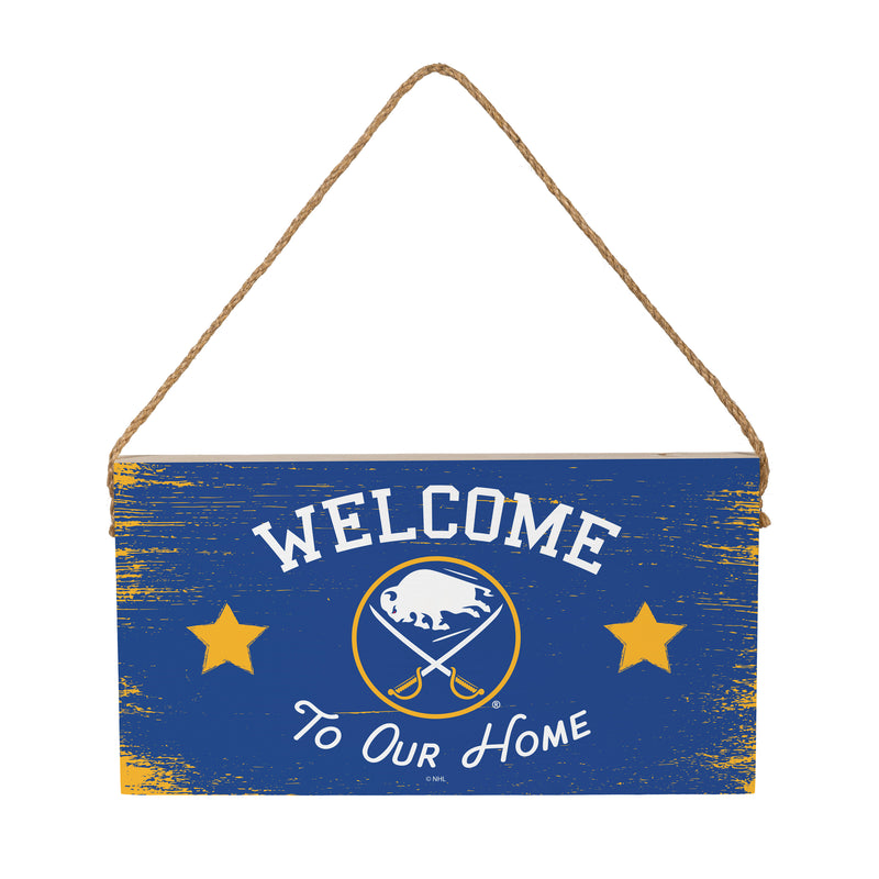 Buffalo Sabres Wood Wall Sign, 6x11