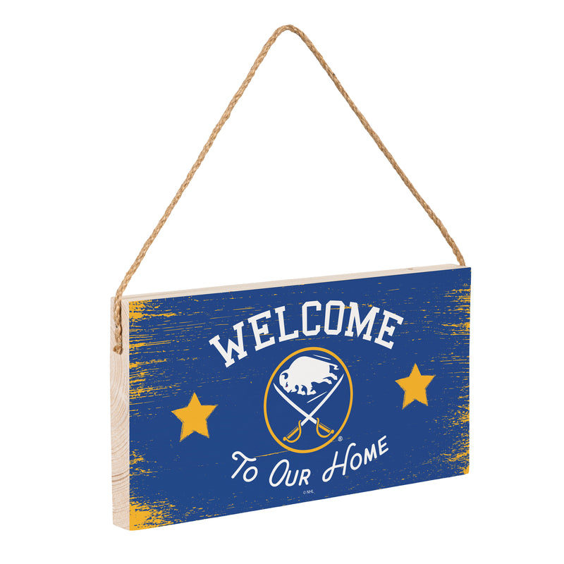 Buffalo Sabres Wood Wall Sign, 6x11