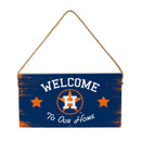 Houston Astros Wood Wall Sign, 6x11